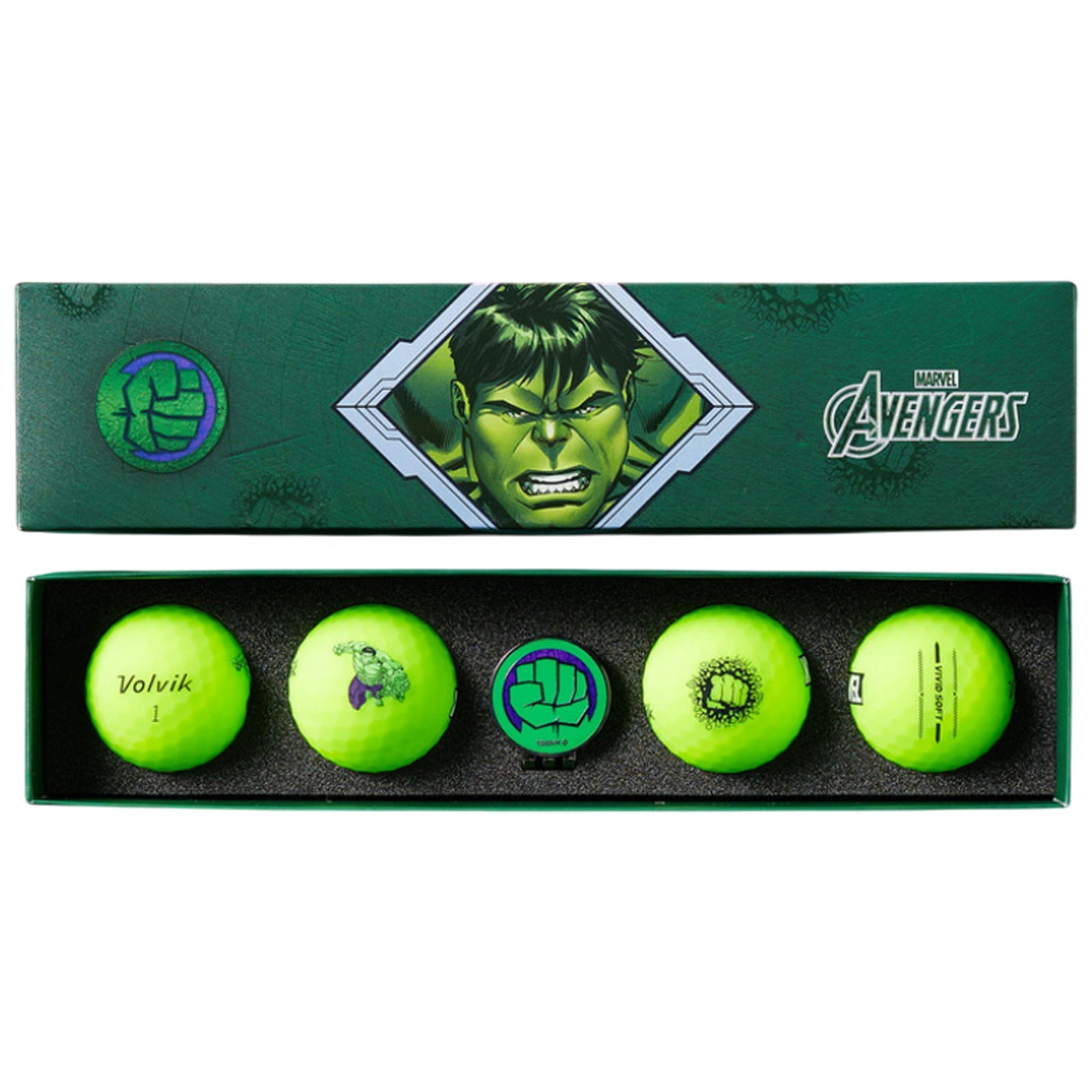 Volvik x Marvel Vivid 4 Ball & Marker Packs