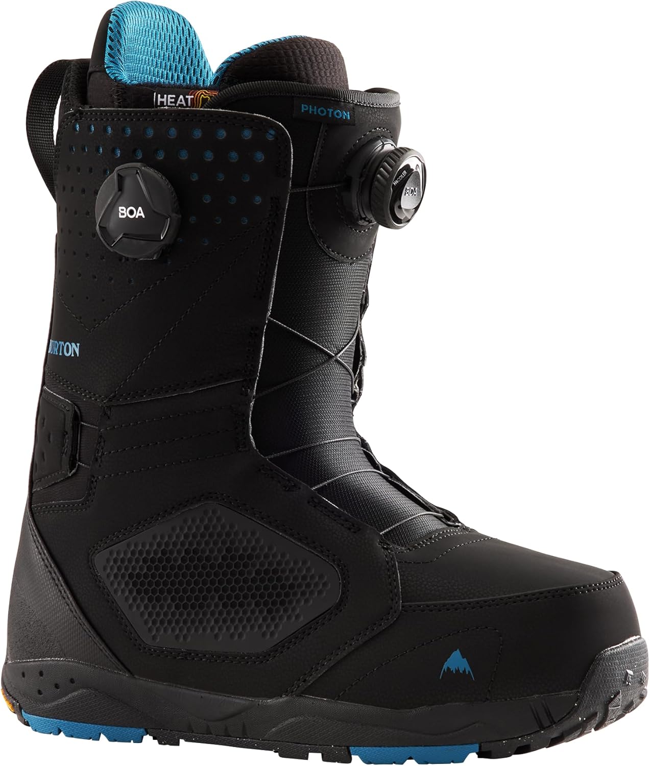Burton Men's Photon BOA Wide Snowboard Boots, Black, 10