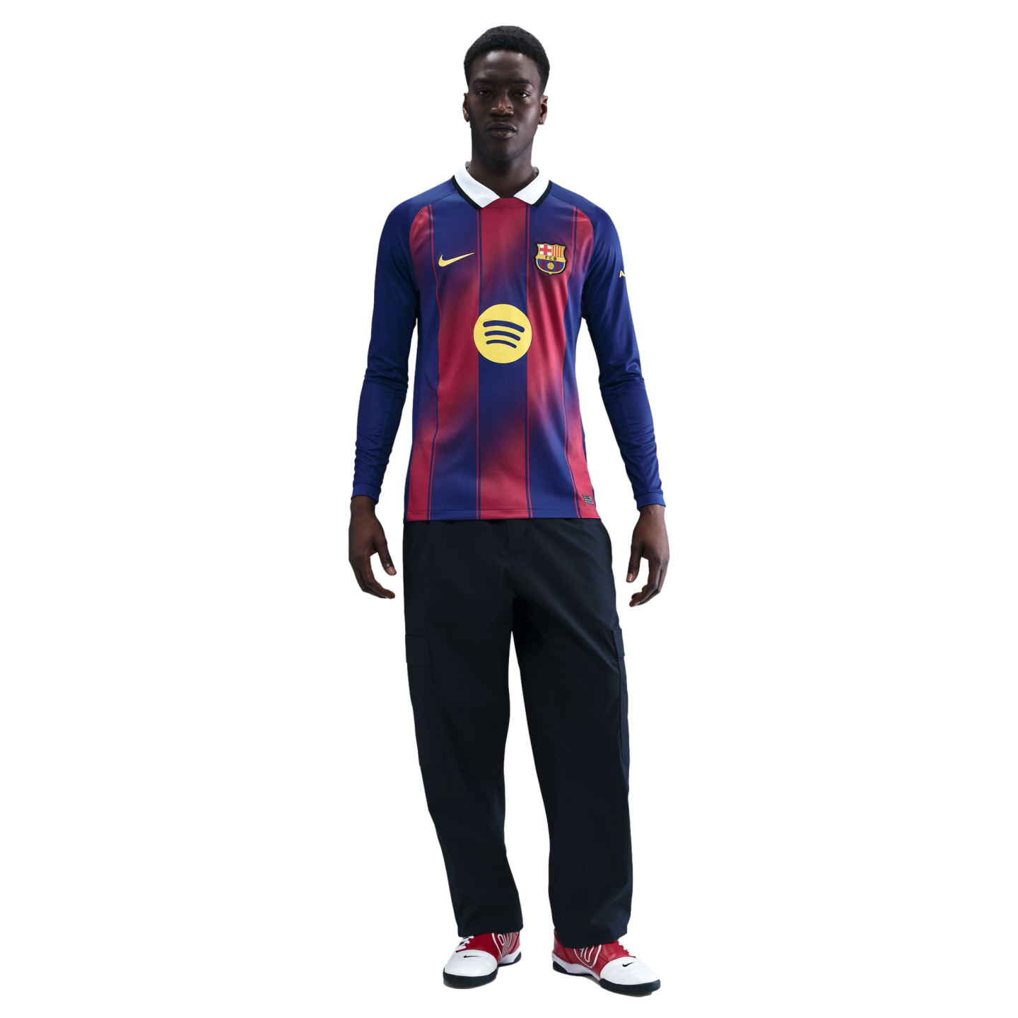 Nike Barcelona 25/26 Long Sleeve Home Jersey