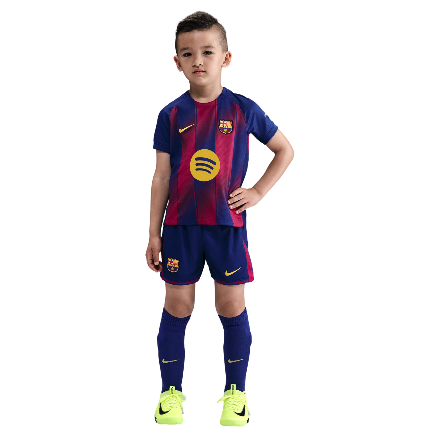 Nike Barcelona 25/26 Little Kids Home Mini Kit