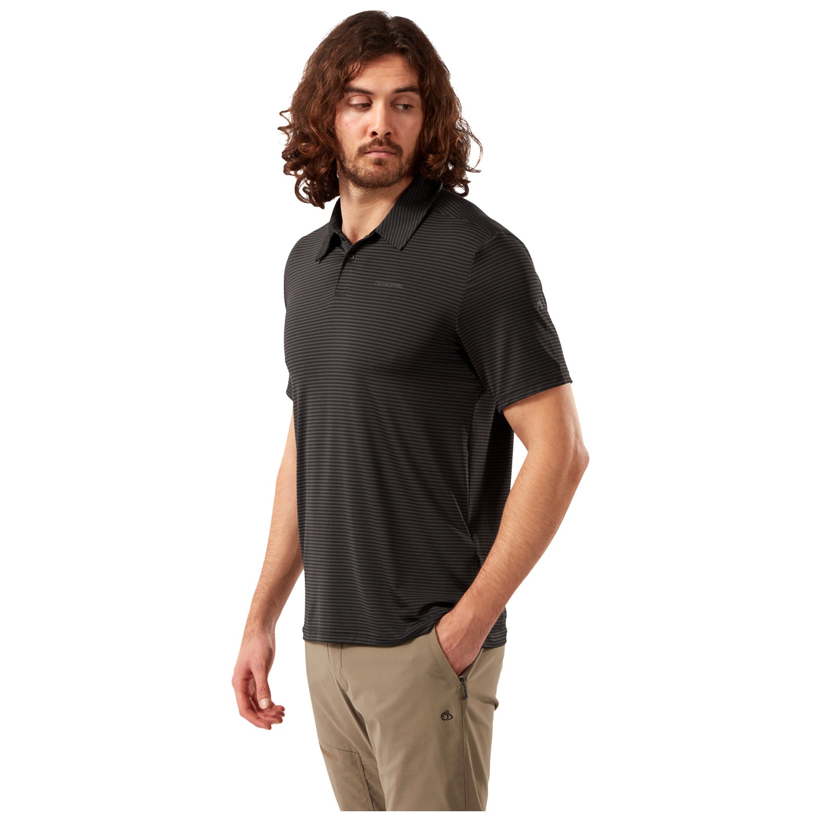 Craghoppers Mens NosiLife Pro Polo Shirt Small