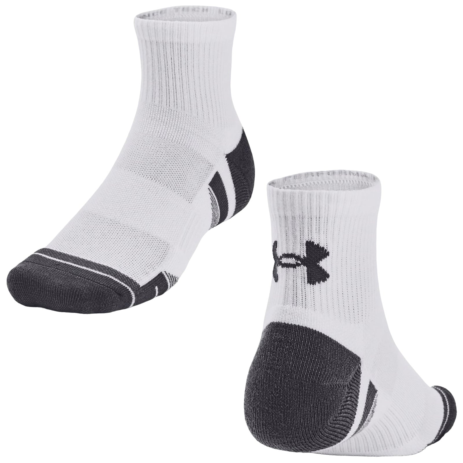 Under Armour Performance Tech Quarter Socks (3 Pairs)