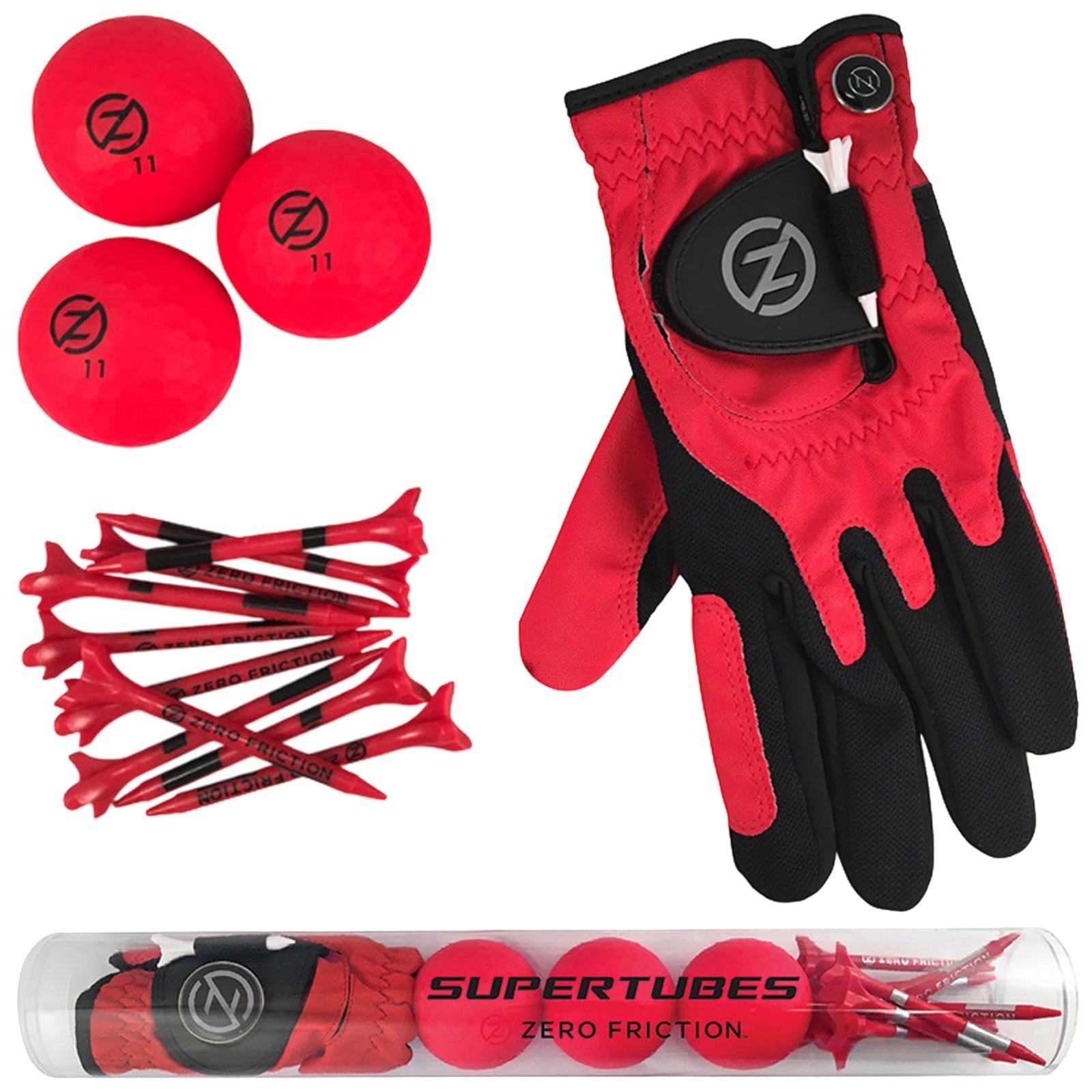 Zero Friction Supertubes Golf Gift Set