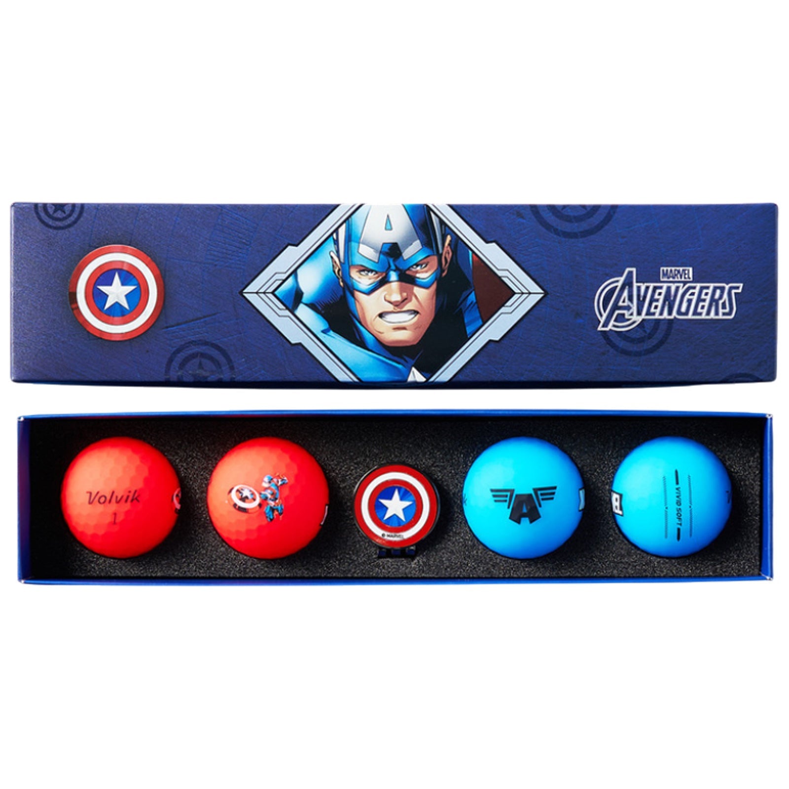 Volvik x Marvel Vivid 4 Ball & Marker Packs