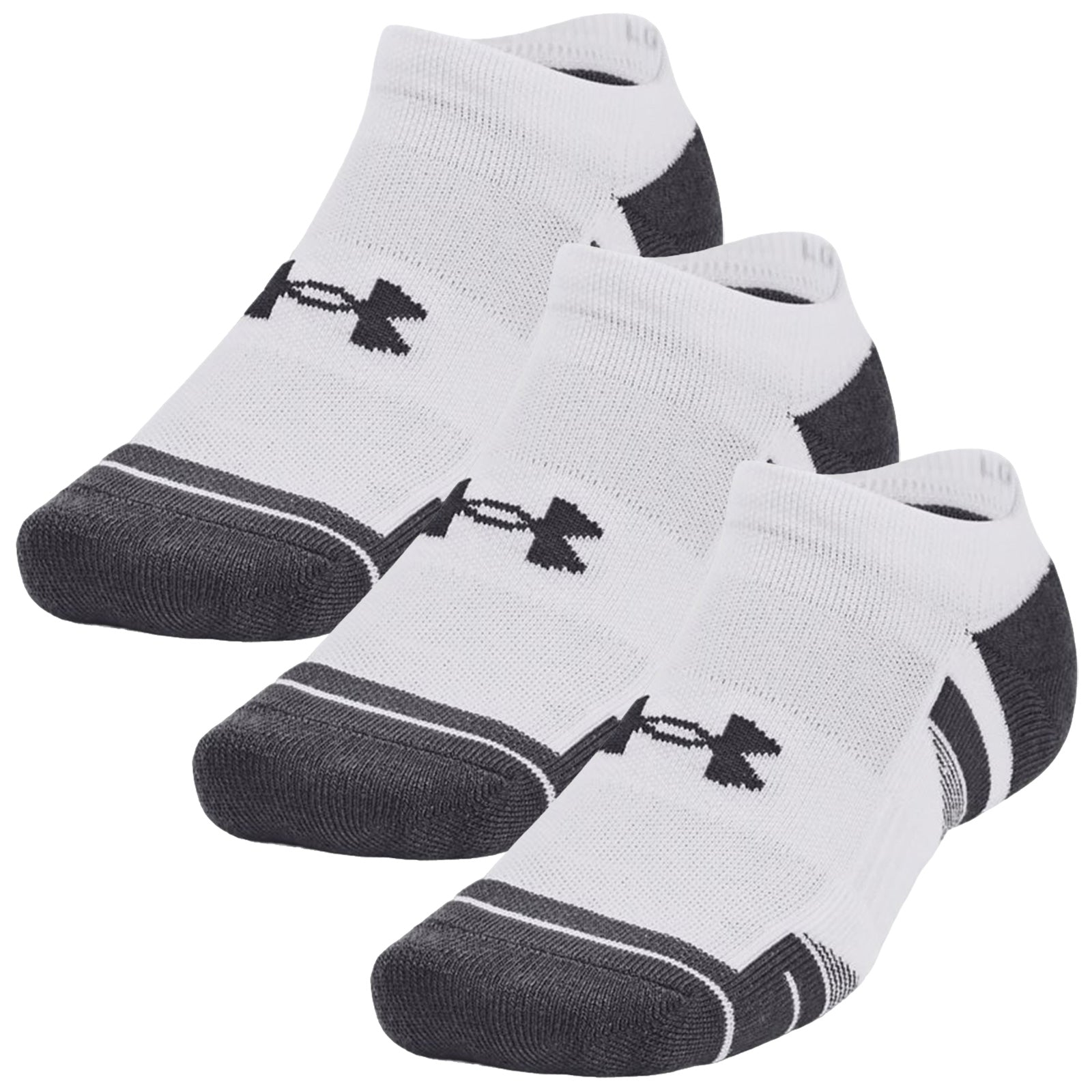Under Armour Performance Tech No-Show Socks (3 Pairs)