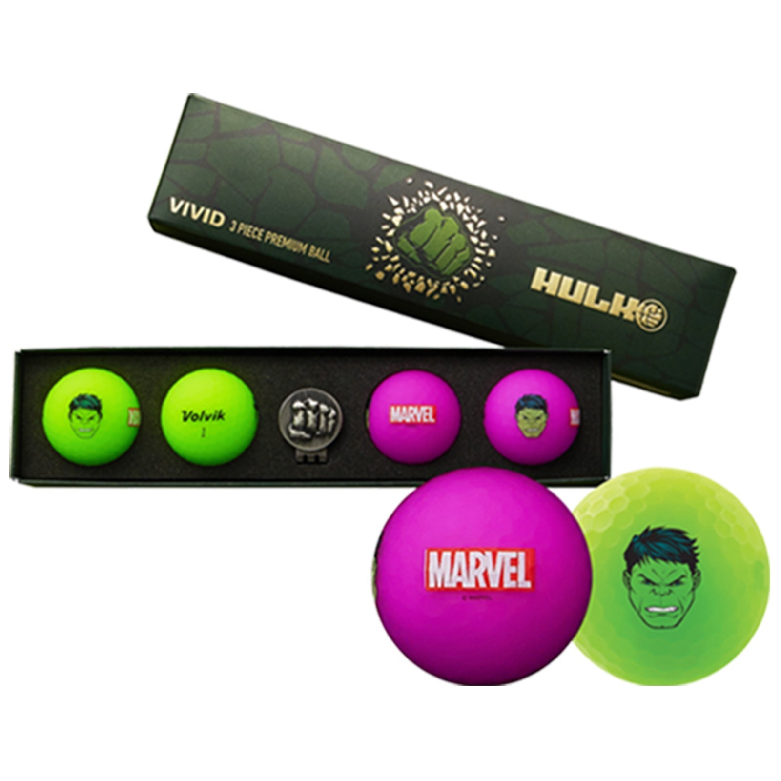 Volvik x Marvel Vivid 4 Ball & Marker Packs