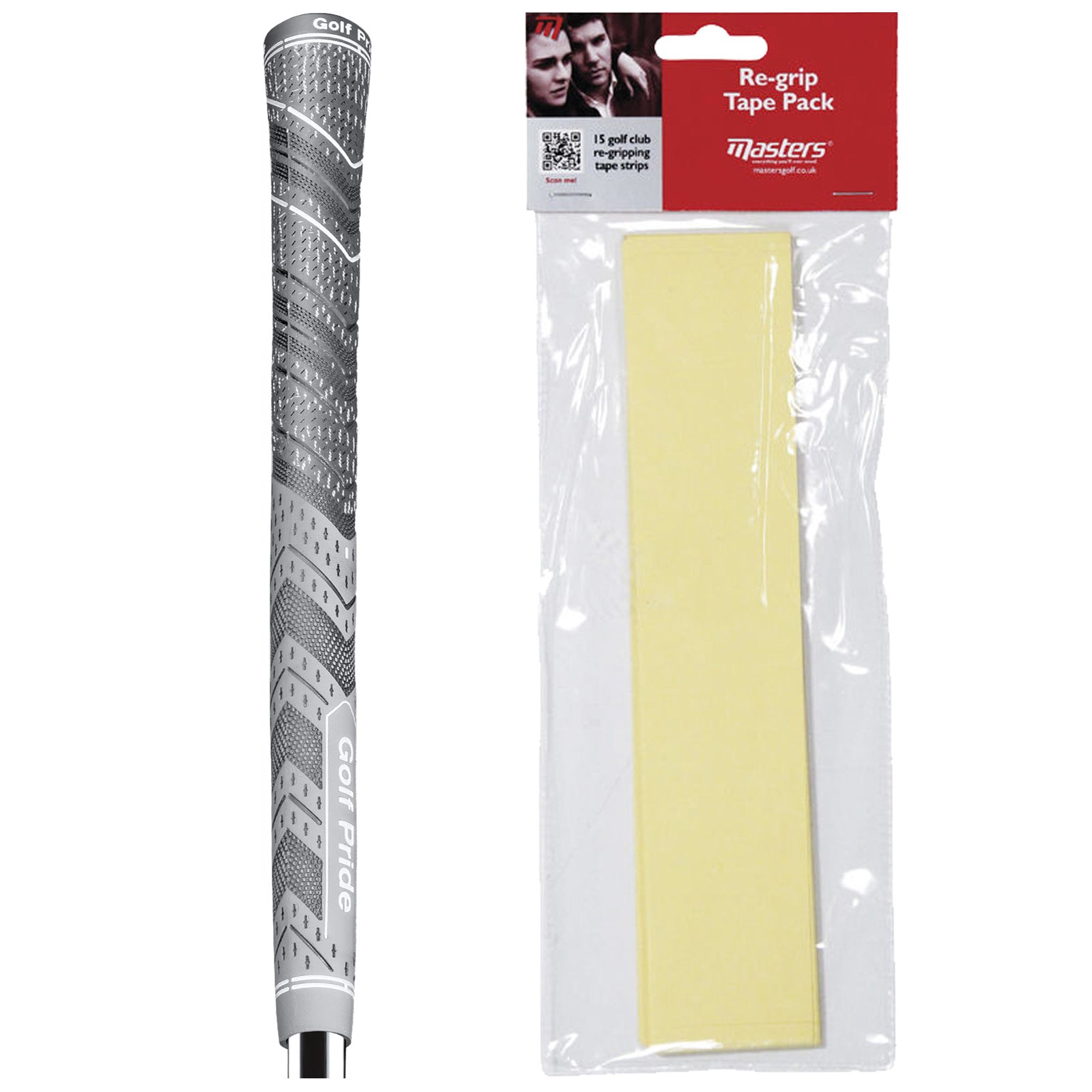 Golf Pride Multi Compound Cord Plus4 Club Grips Grey