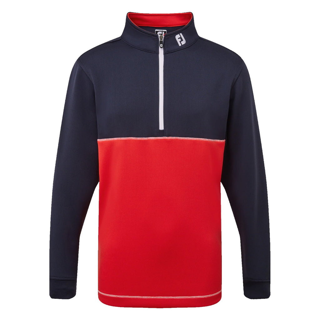 FootJoy Junior Colour Block Chill-Out Half-Zip Top