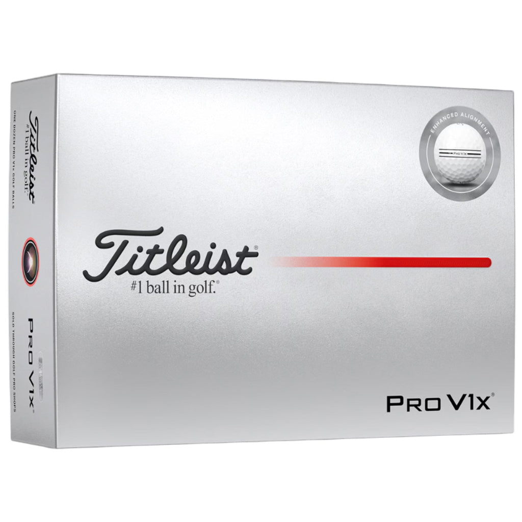Titleist Pro V1x Aim Enhanced Alignment Golf Balls