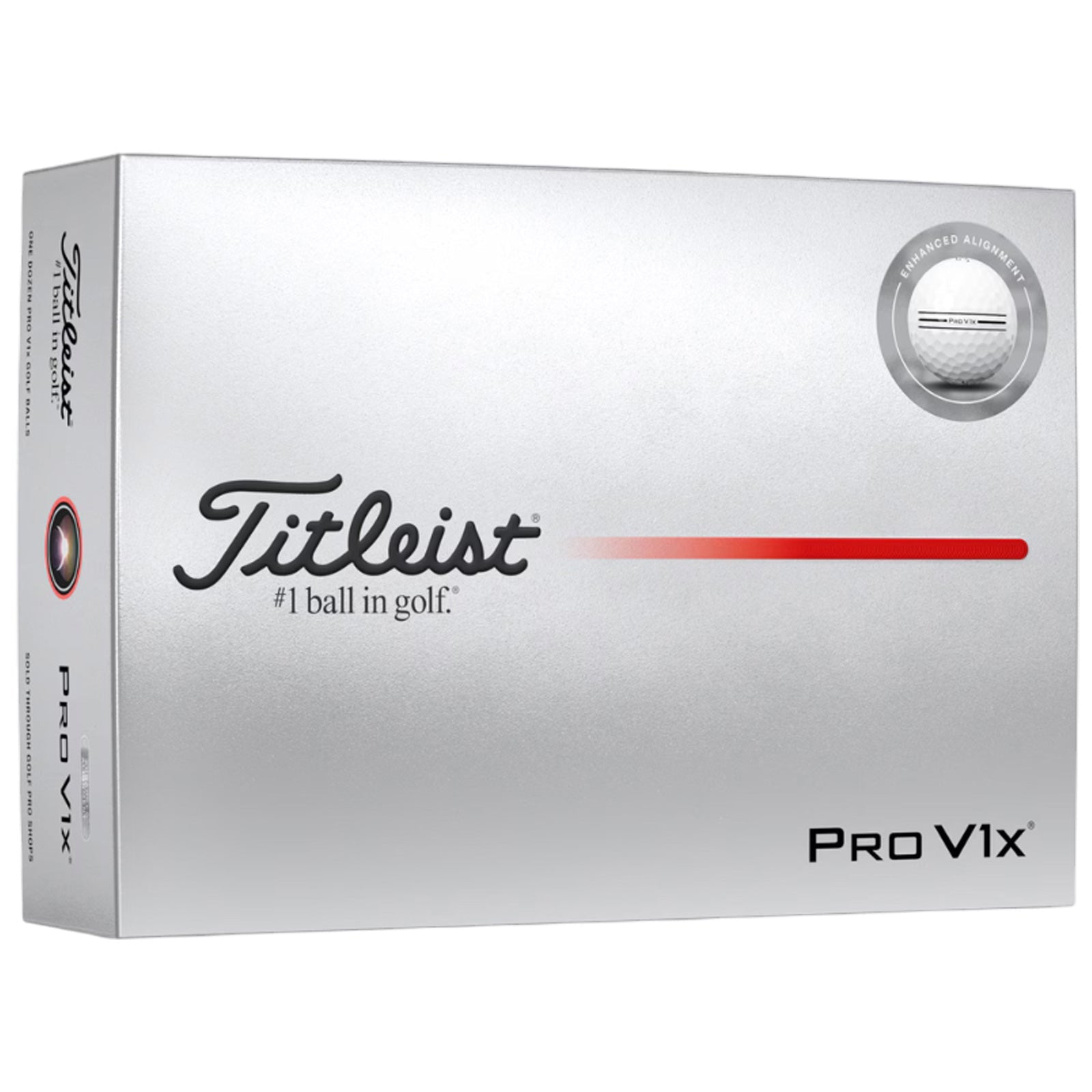 Titleist Pro V1x Aim Enhanced Alignment Golf Balls