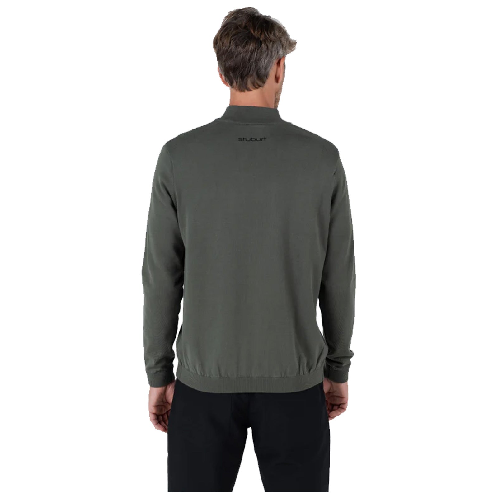 Stuburt Mens Tawny Half Zip Top