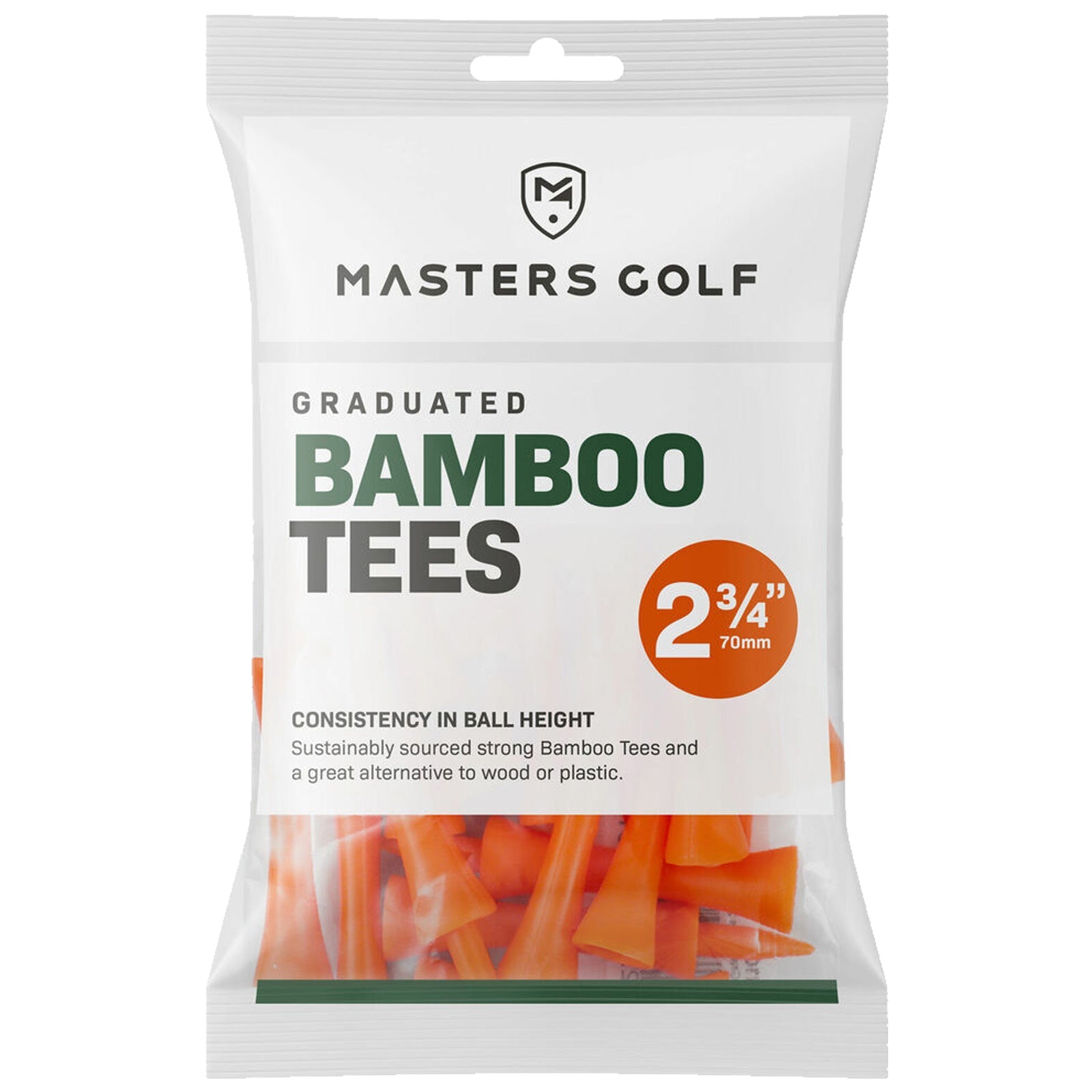 Masters Golf Bamboo Graduated Tees