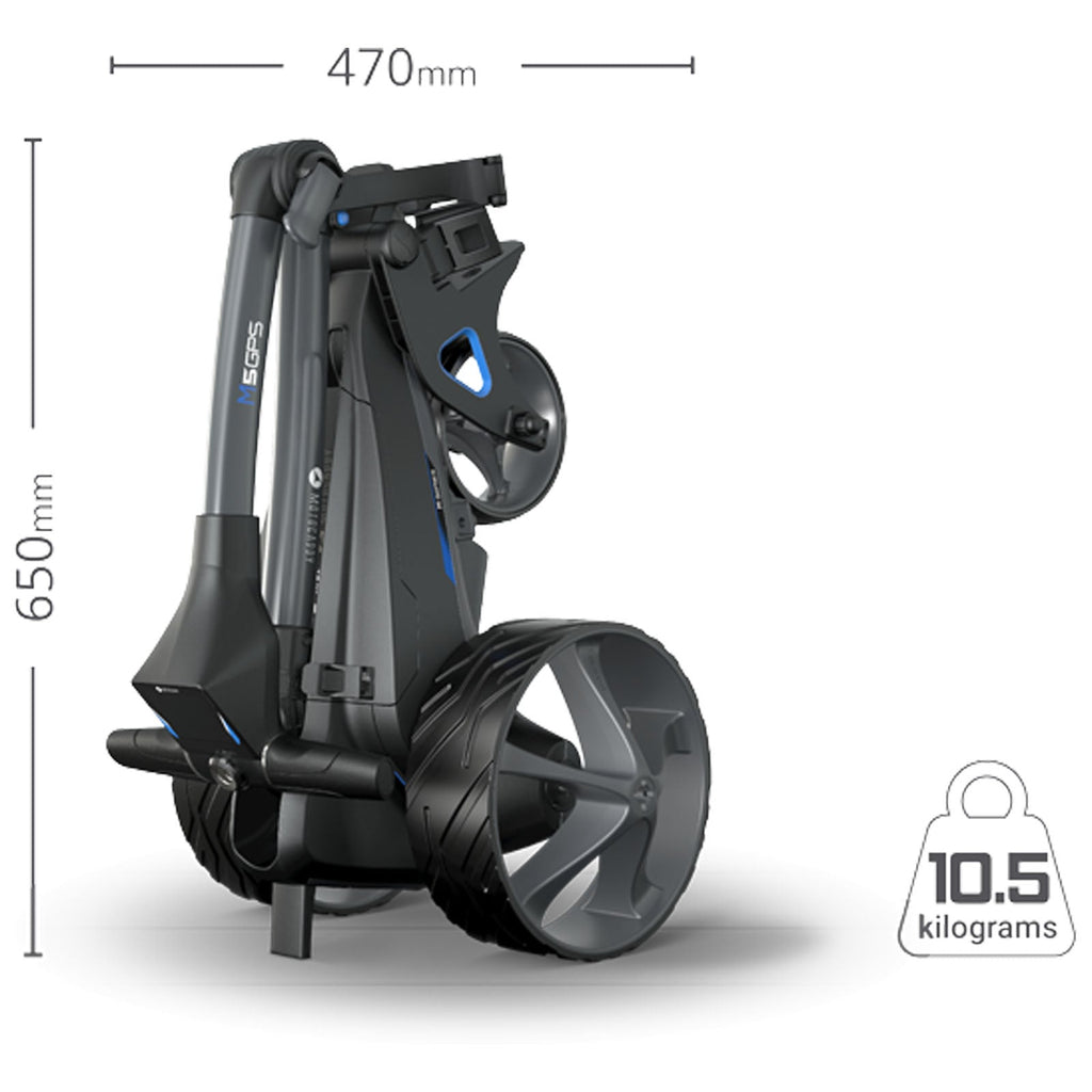 2025 Motocaddy M5 GPS Electric Golf Trolley