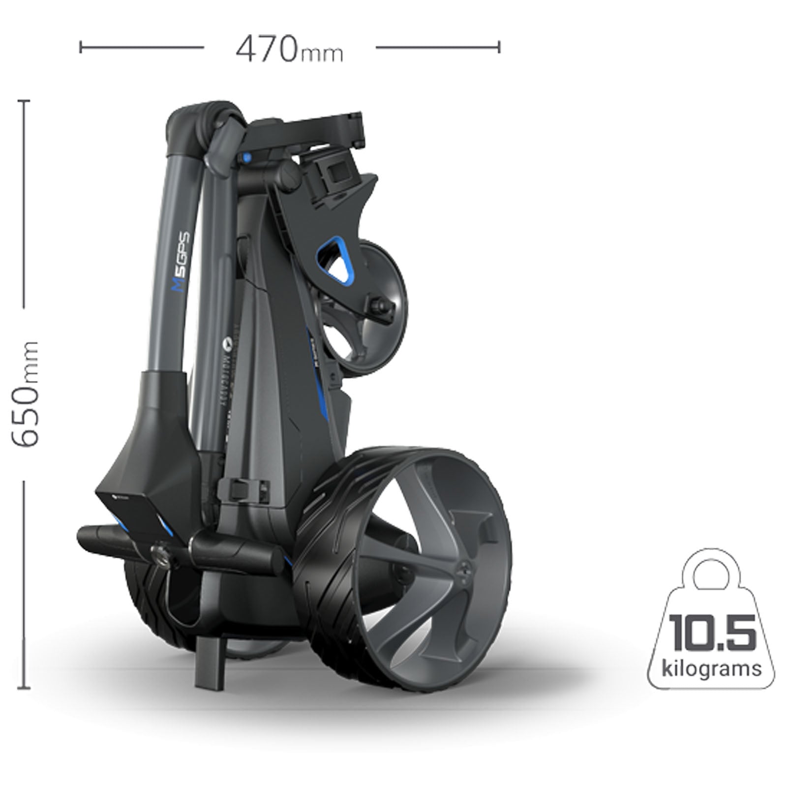 2025 Motocaddy M5 GPS Electric Golf Trolley