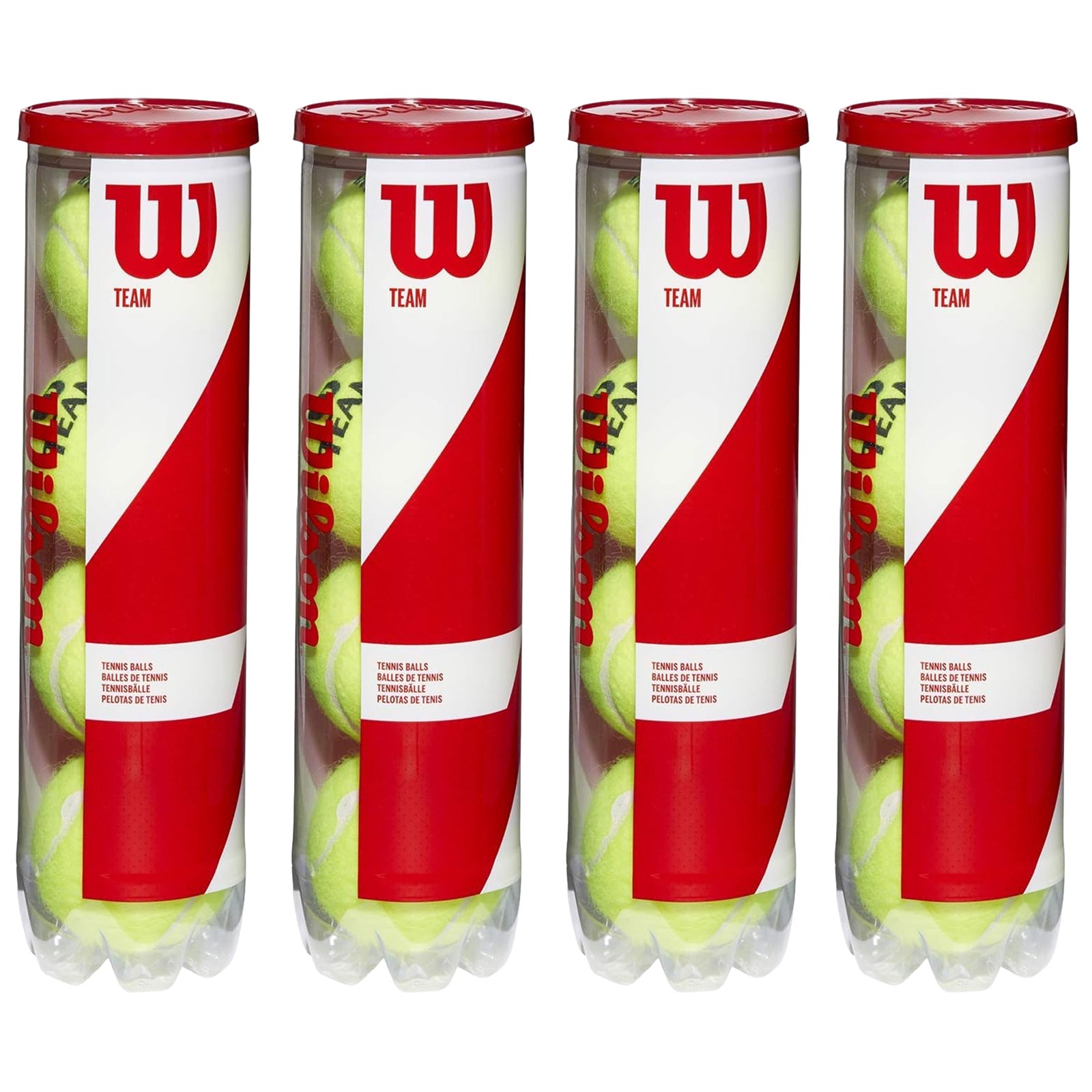 Wilson Team W Practice Tennis Balls