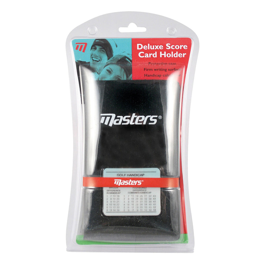 Masters Deluxe Score Card Holder + Pencil