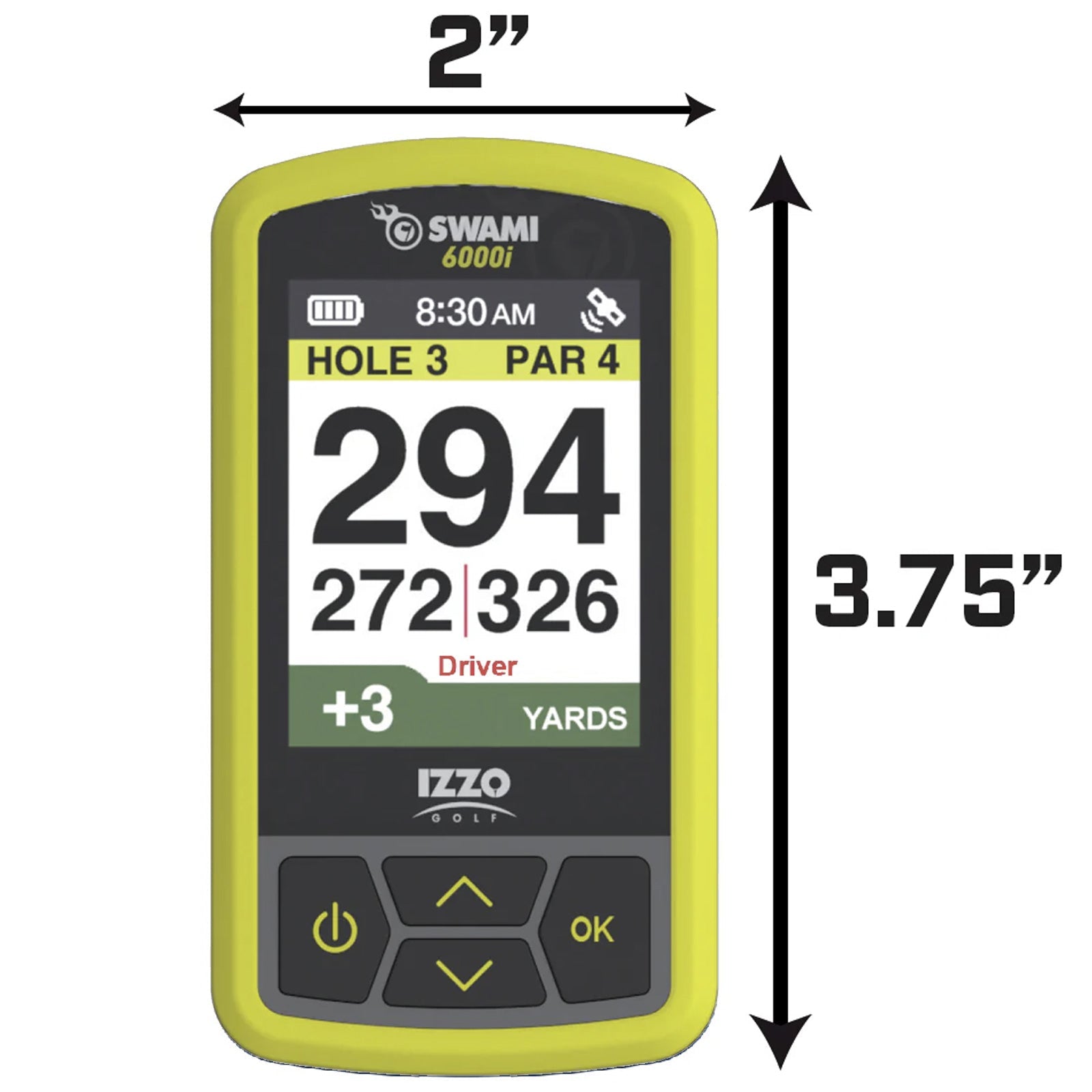 2025 Izzo Swami 6000i Golf GPS Rangefinder