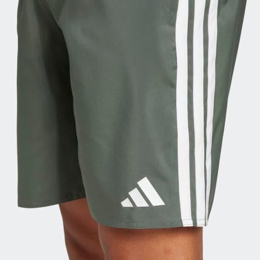 adidas Men's 3-Stripes 8-Inch Swim Shorts