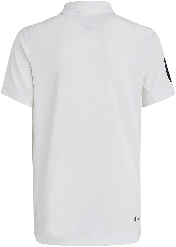 adidas Boys' Club Tennis 3-Stripes Polo Shirt