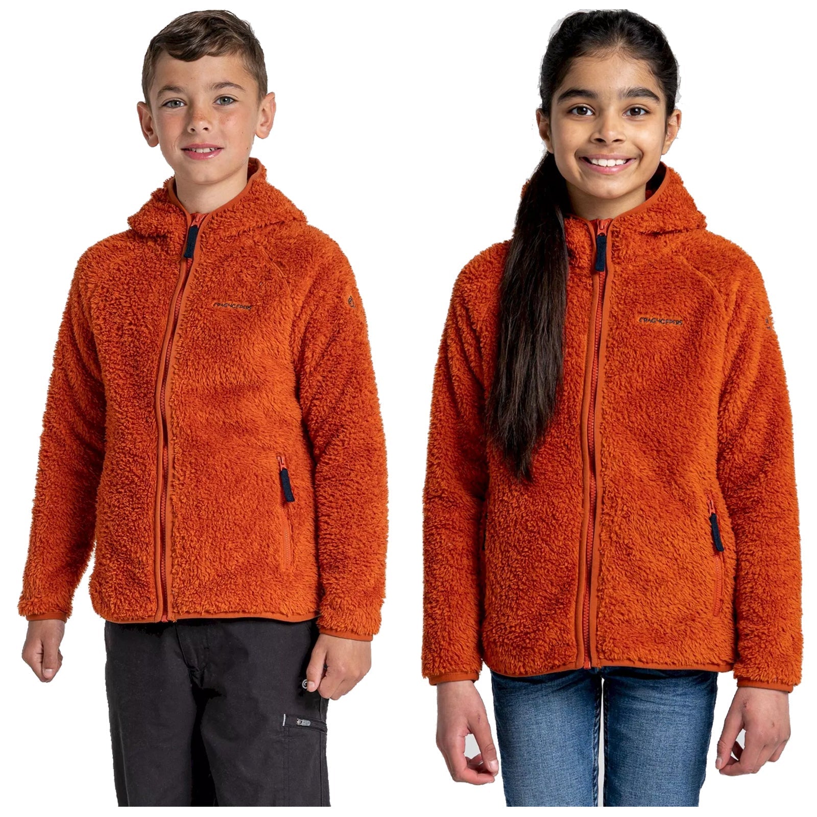 Craghoppers Junior Kaito Hooded Fleece Jacket