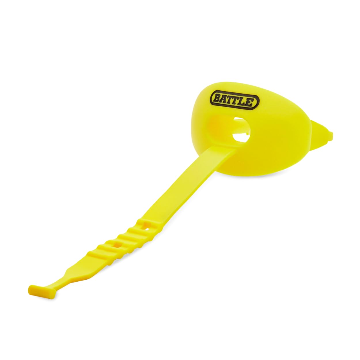 Battle Oxygen Lip Protector Mouthguard with Connected Strap – Football and Sports Mouth Guard – Maximum Oxygen Supply – Mouthpiece Fits With or Without Braces