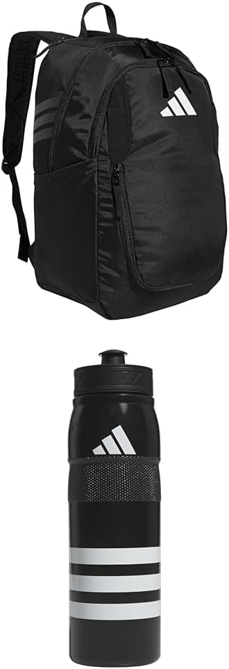 adidas Stadium Team Sports Backpack for Men and Women (36l) Durable Athletic Laptop Bag, Navy Blue/3.0, One Size