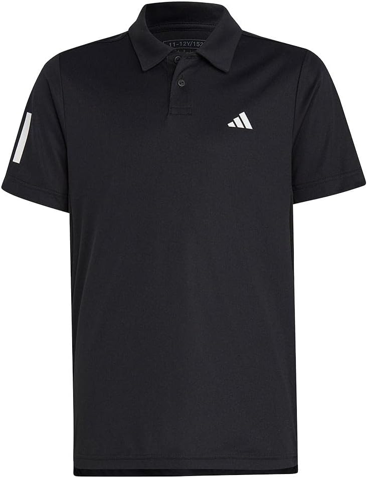 adidas Boys' Club Tennis 3-Stripes Polo Shirt