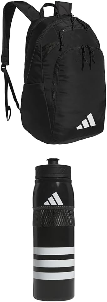 adidas Defender 5 Team Sports Backpack (33L) Durable Large Athletic Gym Laptop Travel Bag, Royal Blue, One Size