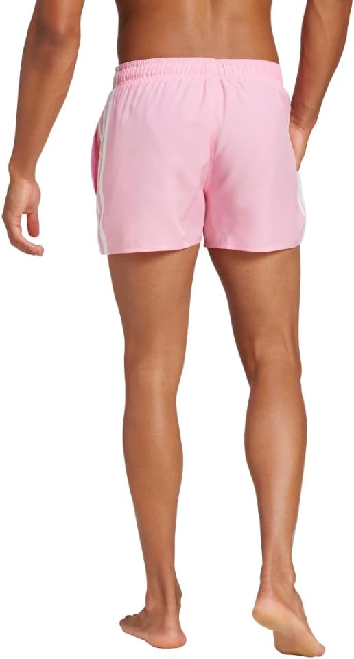 adidas Men's 3-Stripes 3-Inch Swim Shorts