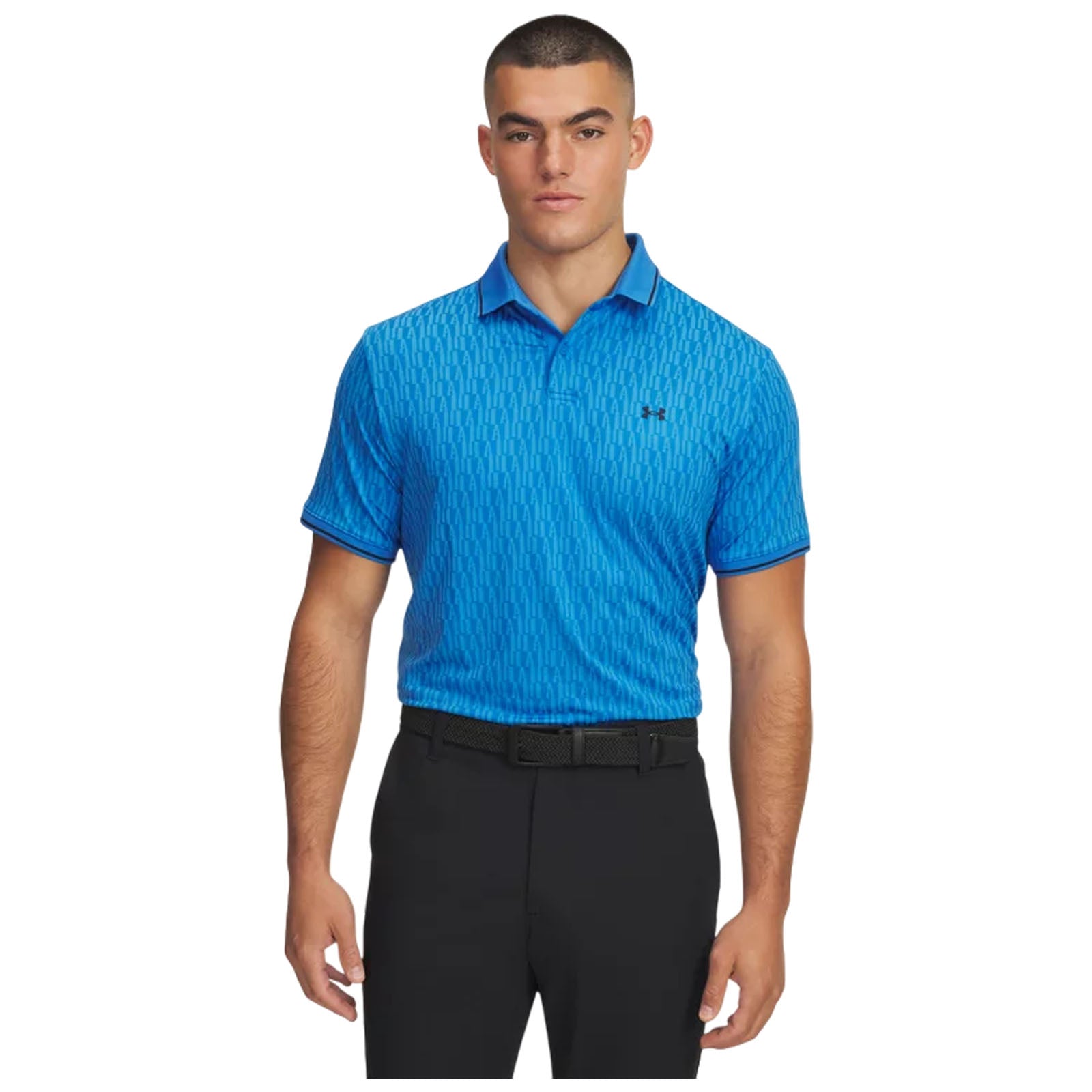 Under Armour Mens Drive Sport Jacquard Polo