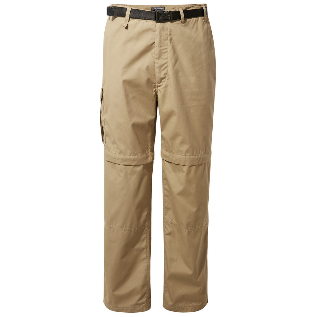 Craghoppers Mens Kiwi Convertible Trousers Raffia