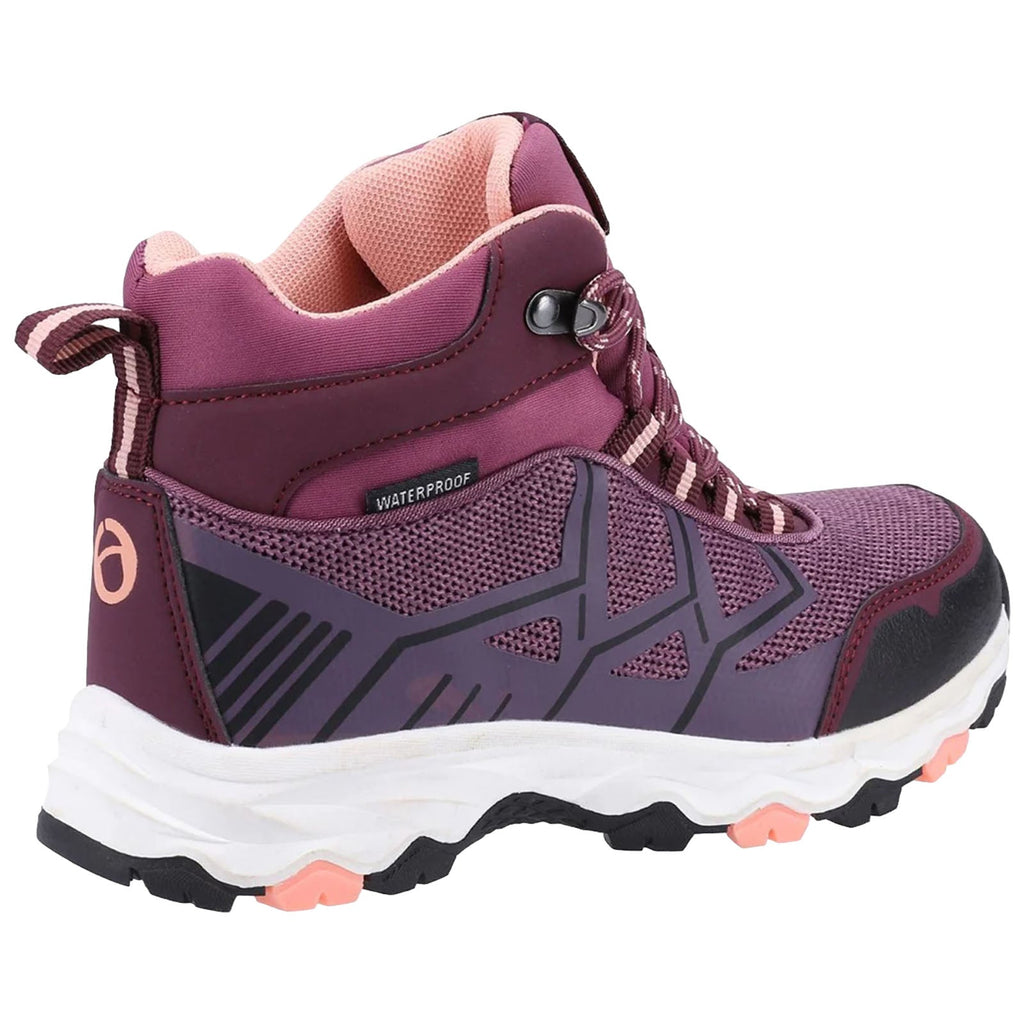 Cotswold Junior Coaley Hiking Boots Purple