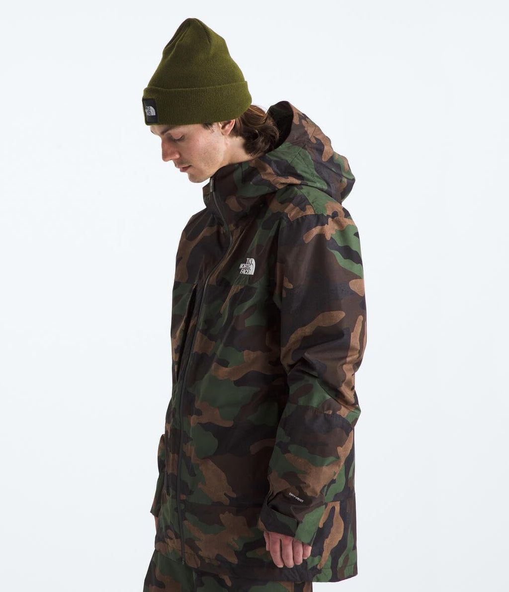 THE NORTH FACE Men's Thermoball Eco Snow Triclimate Waterproof Insulated Ski Jacket | Helmet Compatible, Powder Skirt