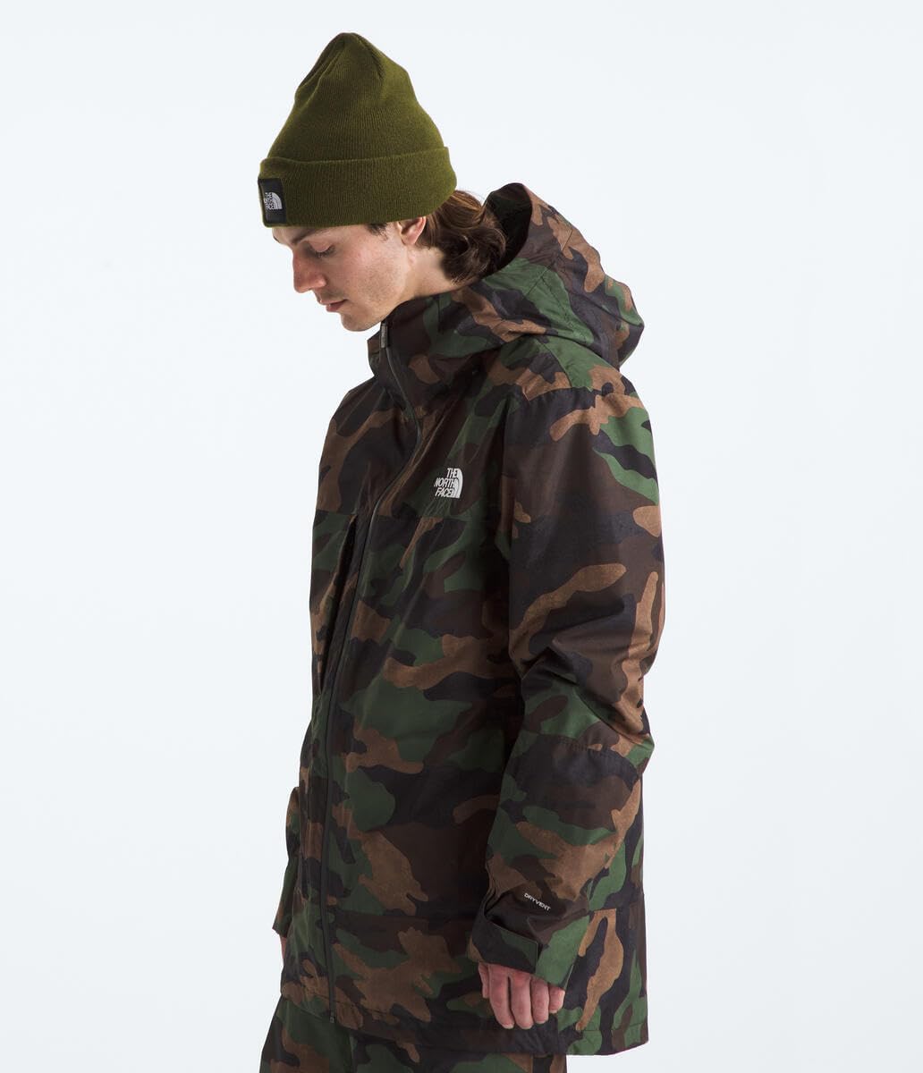 THE NORTH FACE Men's Thermoball Eco Snow Triclimate Waterproof Insulated Ski Jacket | Helmet Compatible, Powder Skirt