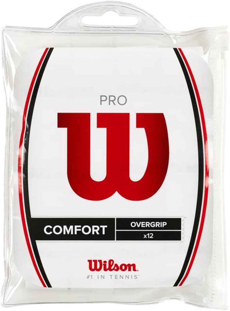 Wilson Pro Overgrip-Comfort 12 Pack, White