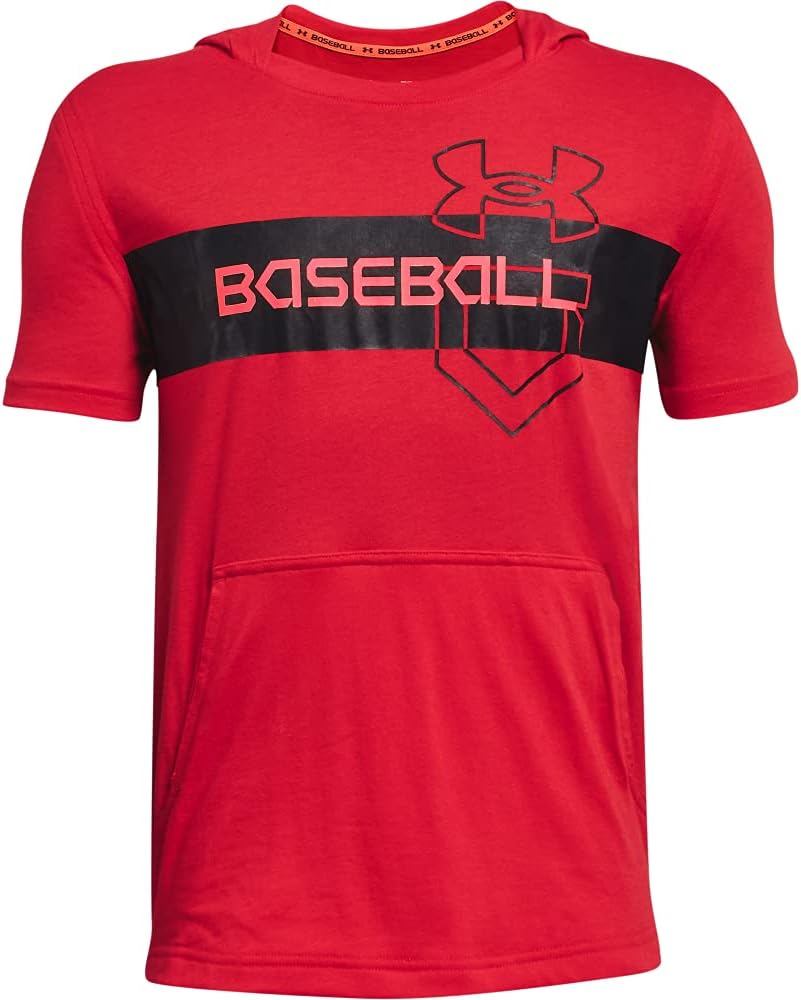 Under Armour Boys' Baseball Short Sleeve Hoodie