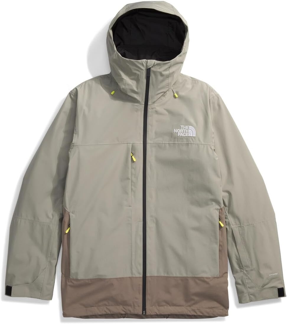 THE NORTH FACE Men's Thermoball Eco Snow Triclimate Waterproof Insulated Ski Jacket | Helmet Compatible, Powder Skirt