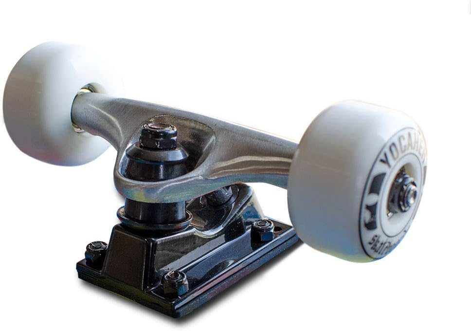 Yocaher Pro Skateboards Blank, Checker, Camo Professional Complete Skateboard 7.75" w/ 7Ply Maple Deck, Aluminum Alloy Truck, ABEC-9 Bearing, 54mm Skateboard Wheels, Concave Cruiser Trick Skateboard