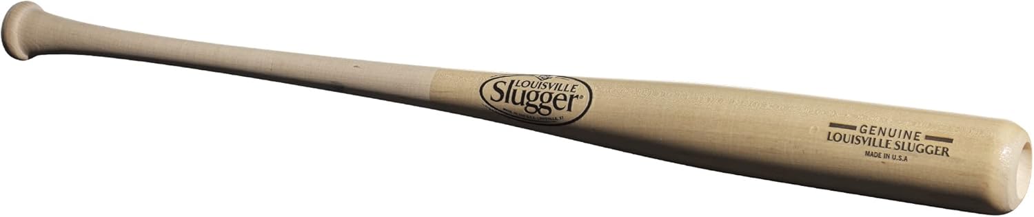 Louisville Slugger Genuine Mix Unfinished Natural Clear Baseball Bat