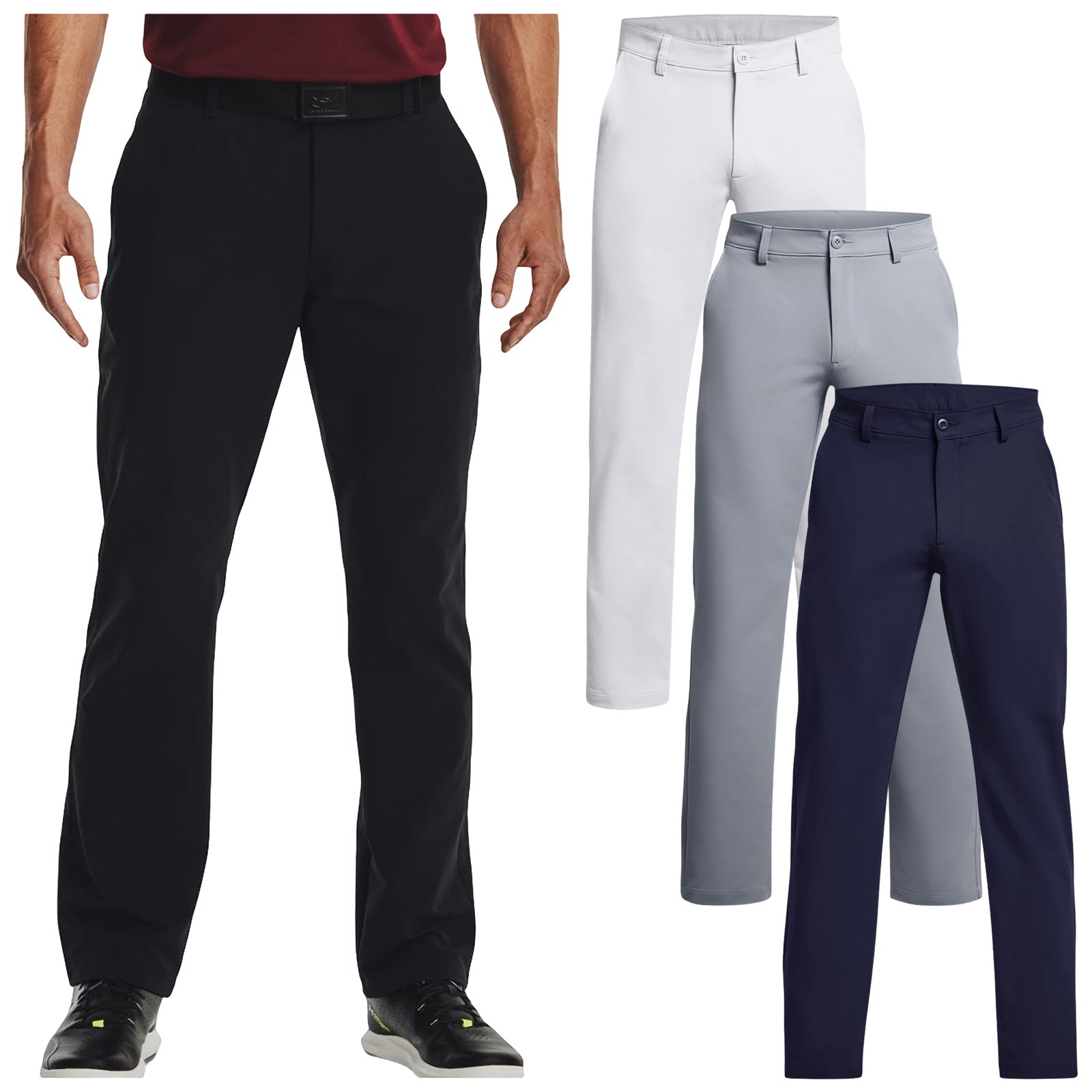 Under Armour Mens Match Play Tapered Trousers