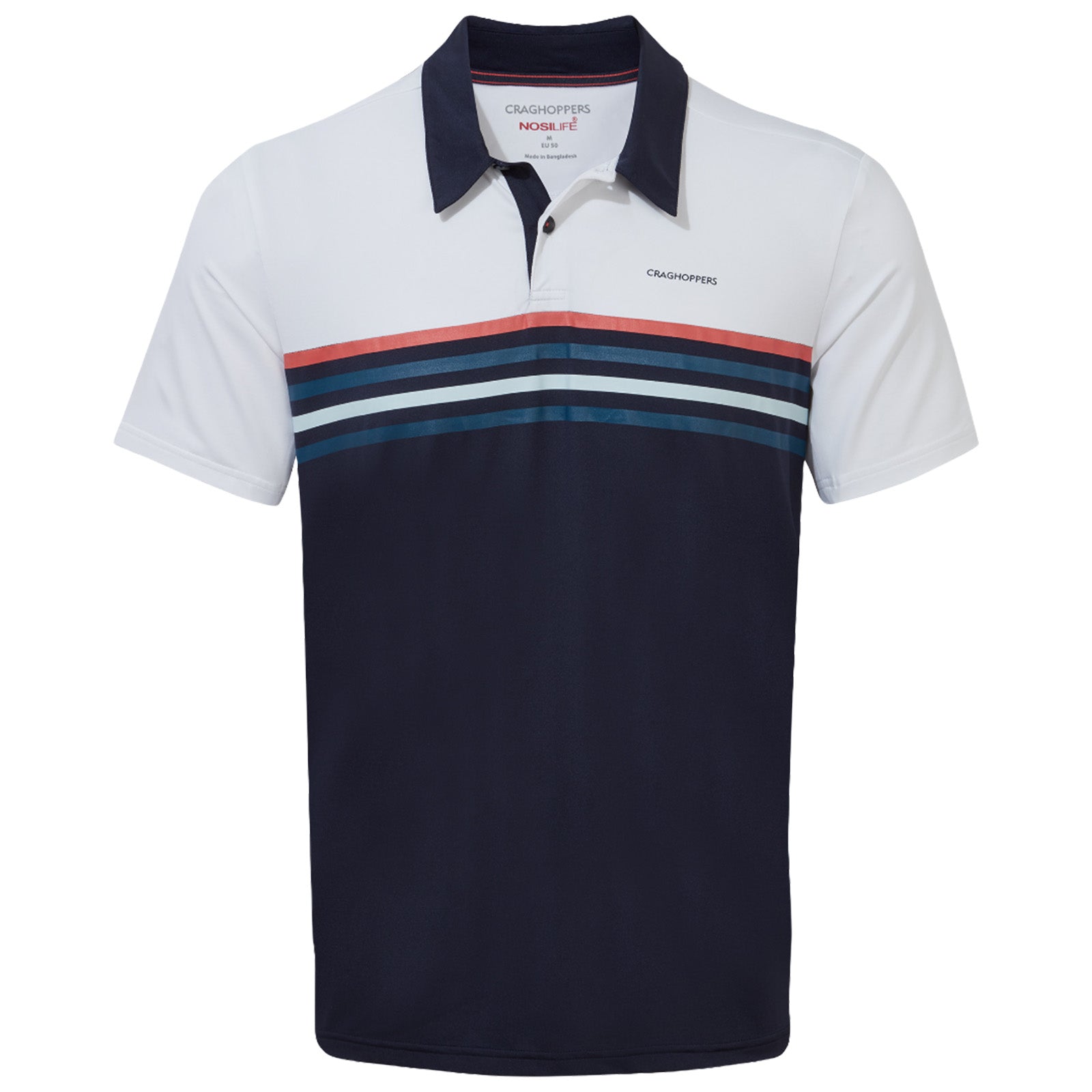 Craghoppers Mens NosiLife Pro Polo Shirt Small