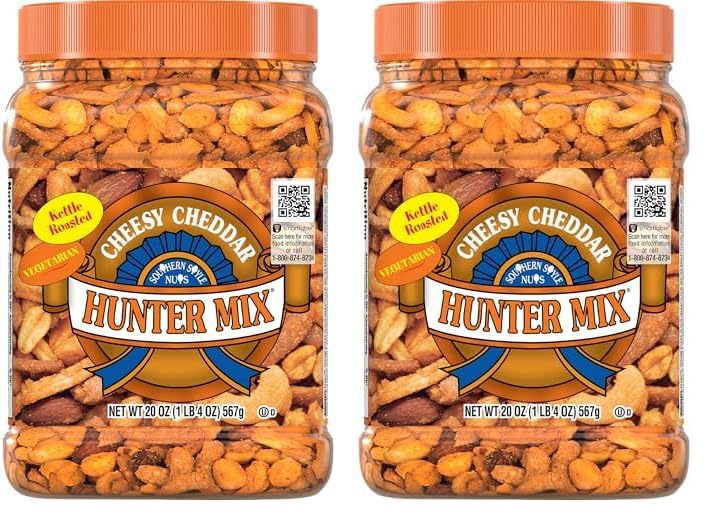 Southern Style Nuts Gourmet Hunter Bulk Trail Mix, 23 oz (Pack of 1), Sesame Sticks, Roasted Peanuts, Sunflower Kernels, Almonds, Cashews & Pepitas, Mixed Nuts, Snacks for Adults & Kids