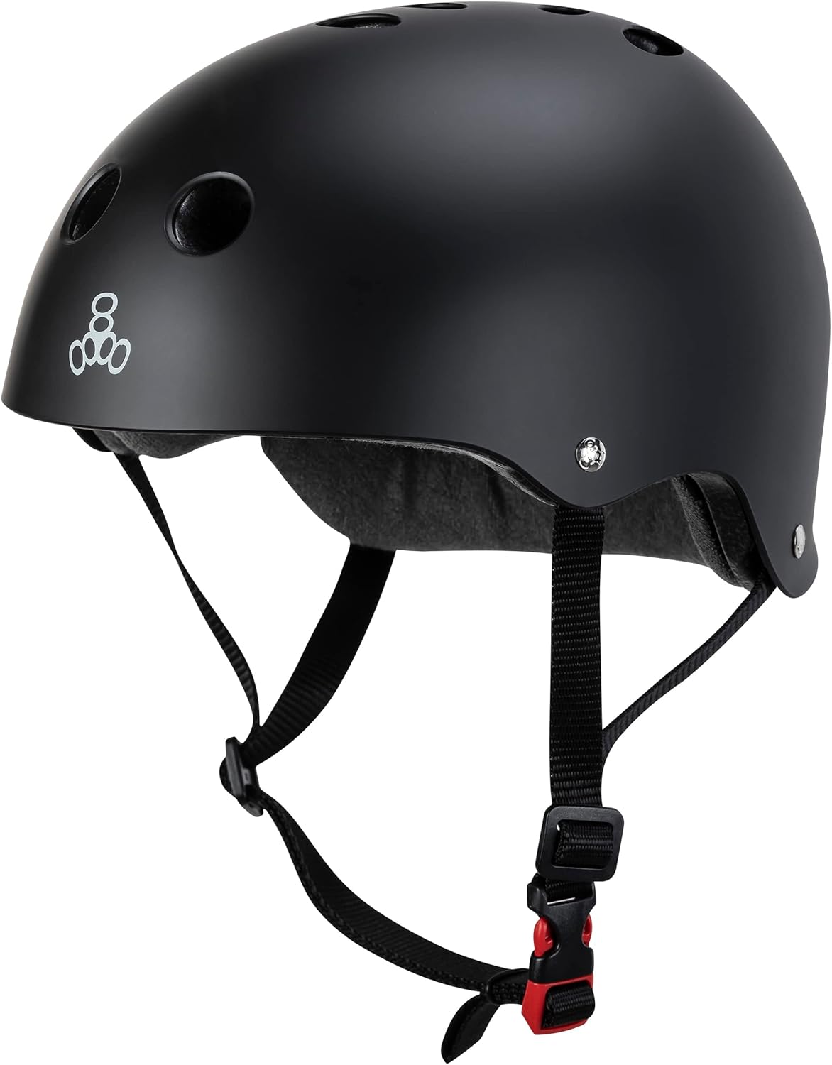 Triple Eight Certified Sweatsaver Helmet for Skateboarding, BMX, Roller Derby, Roller Skating, Inline Skating, Scooter and Bike