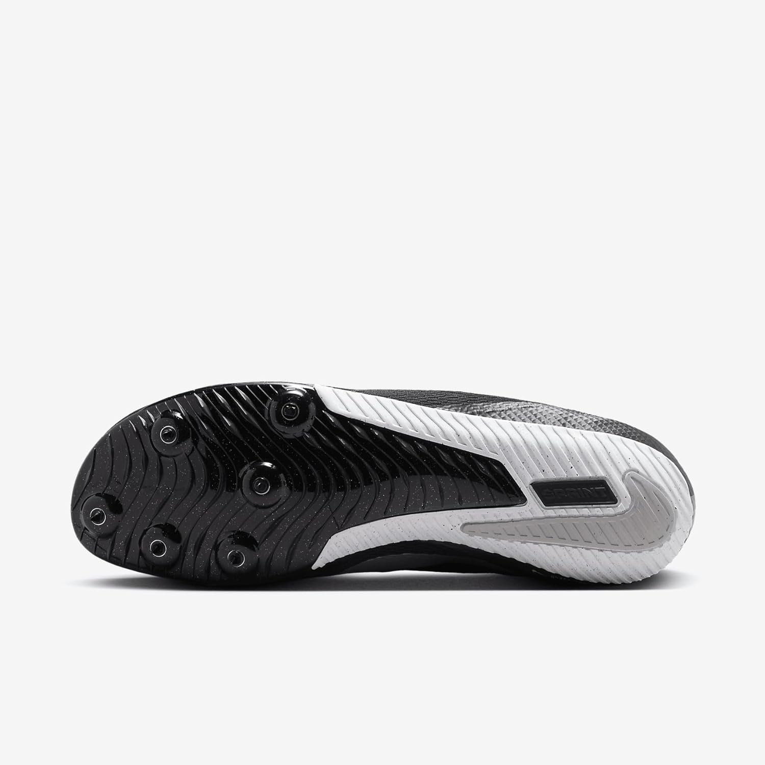 Nike Zoom Rival Track & Field Sprinting Spikes (FZ9663-001, Black/Black/Metallic Silver) Size 9