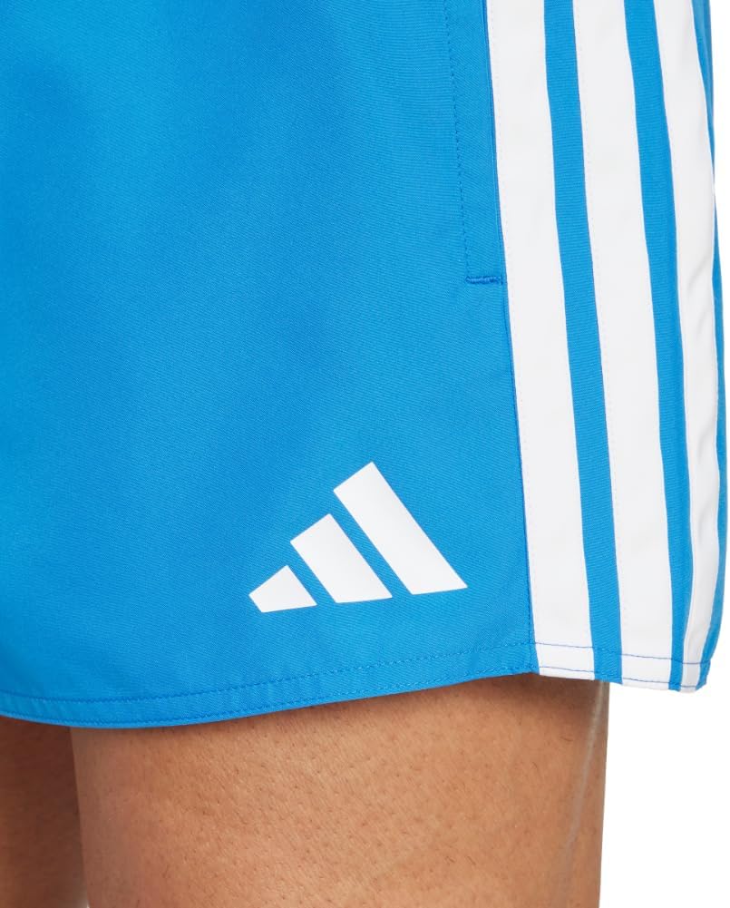 adidas Men's 3-Stripes 3-Inch Swim Shorts