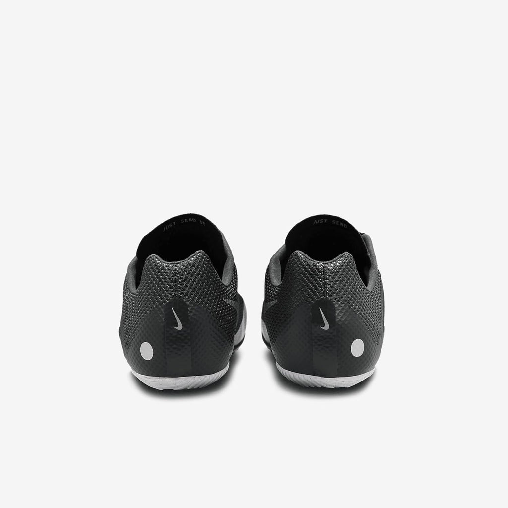 Nike Zoom Rival Track & Field Sprinting Spikes (FZ9663-001, Black/Black/Metallic Silver) Size 9