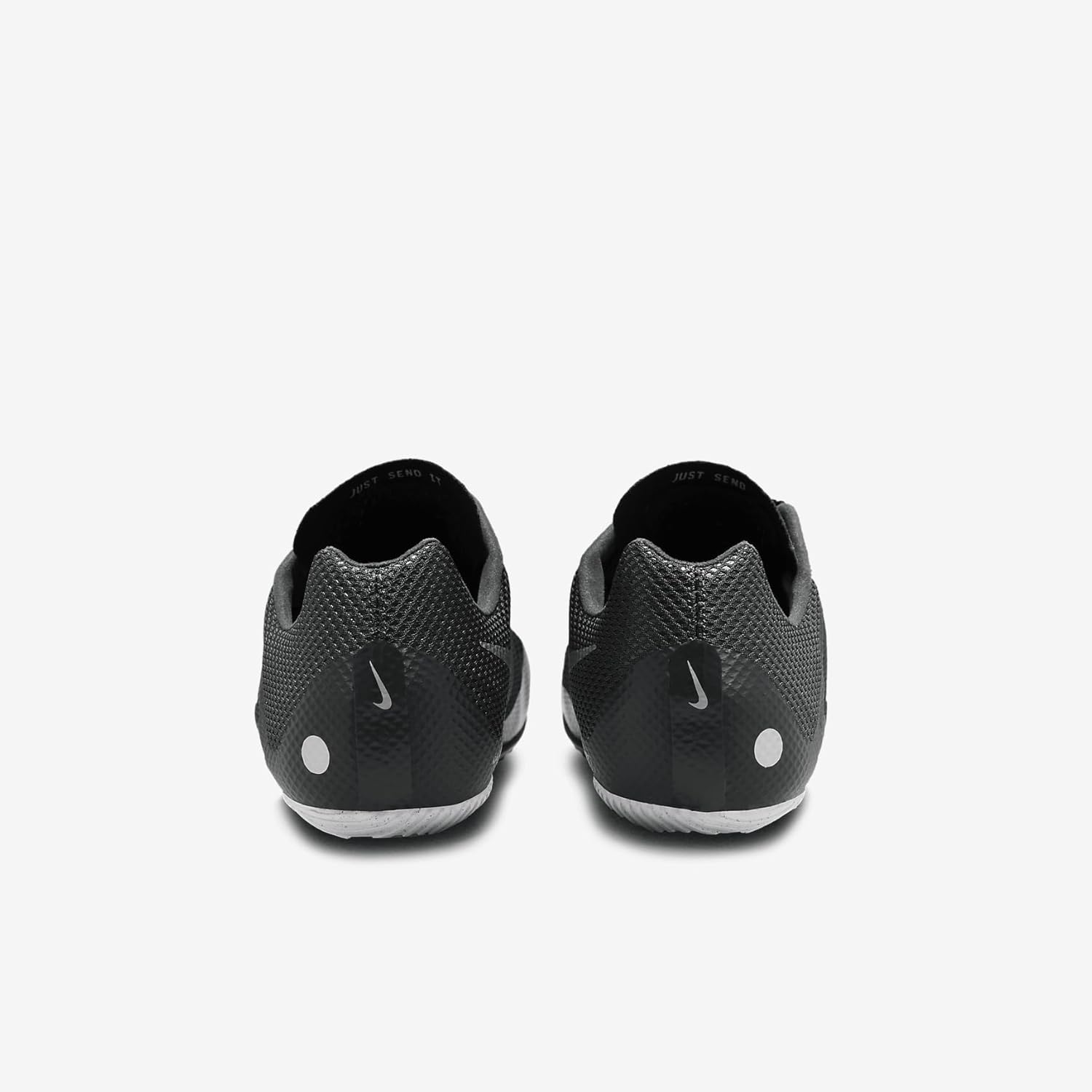 Nike Zoom Rival Track & Field Sprinting Spikes (FZ9663-001, Black/Black/Metallic Silver) Size 9