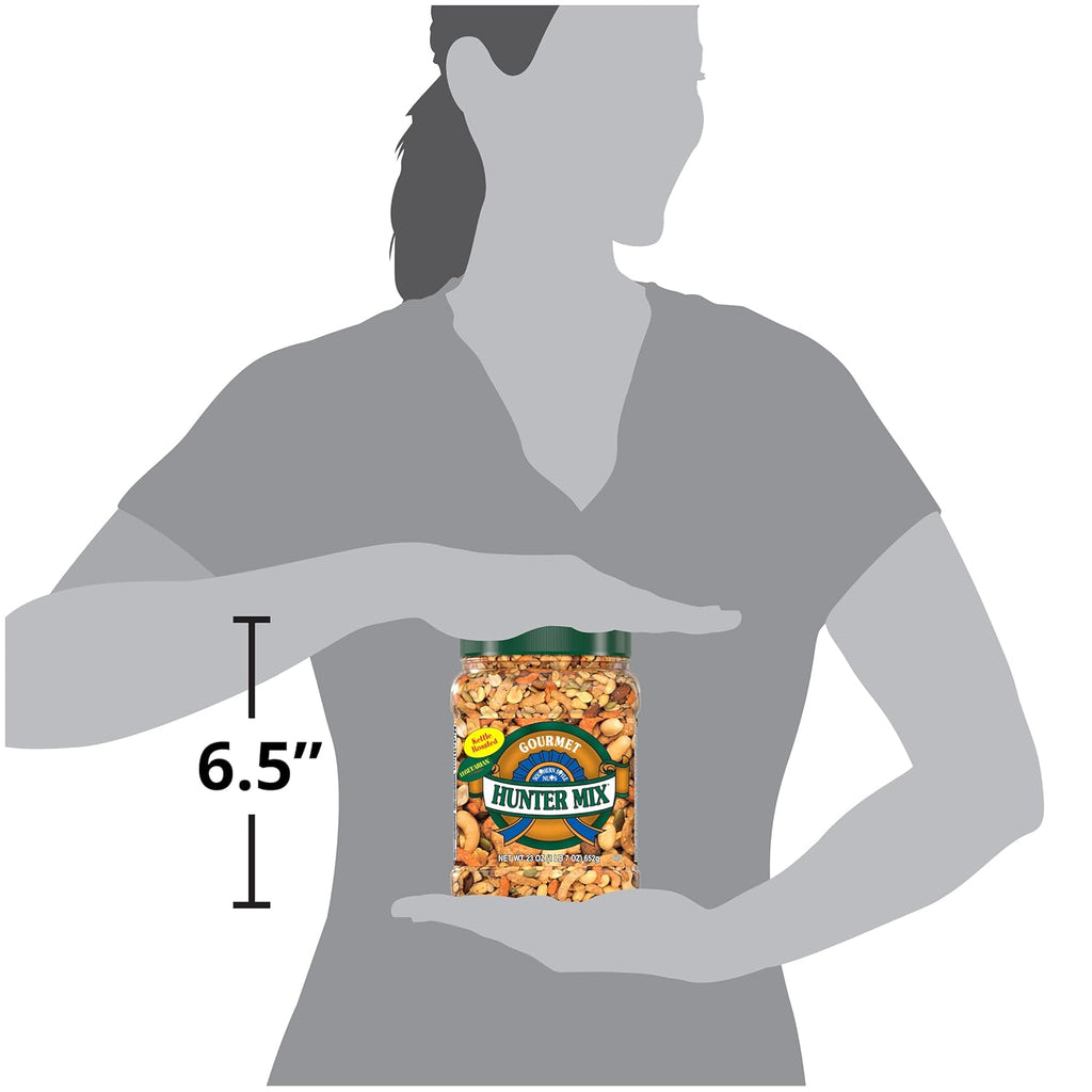 Southern Style Nuts Gourmet Hunter Bulk Trail Mix, 23 oz (Pack of 1), Sesame Sticks, Roasted Peanuts, Sunflower Kernels, Almonds, Cashews & Pepitas, Mixed Nuts, Snacks for Adults & Kids