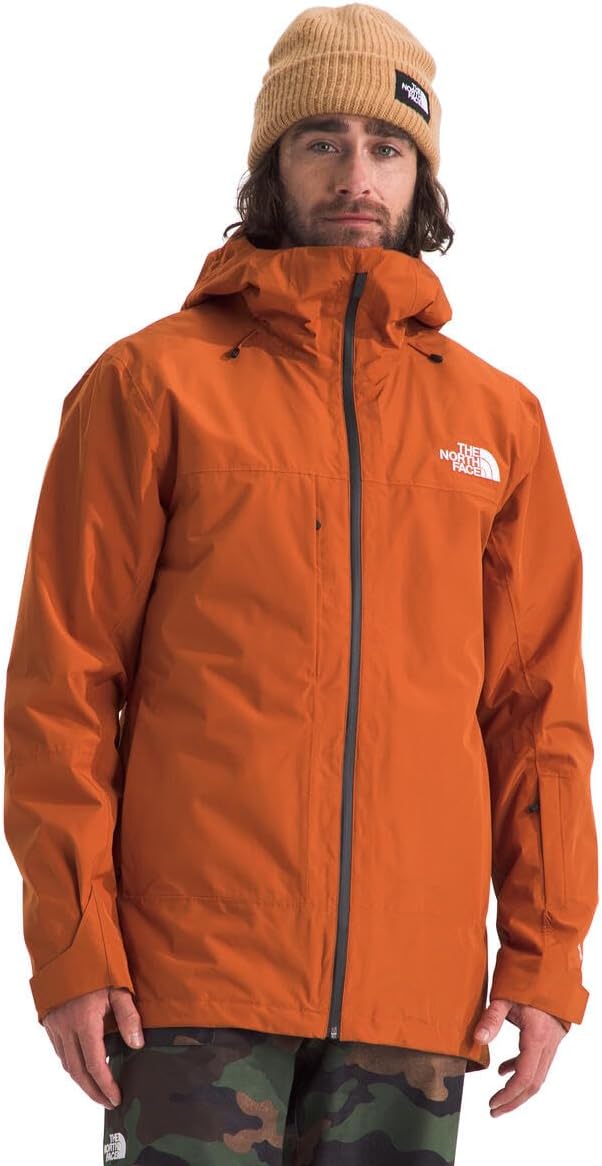 THE NORTH FACE Men's Thermoball Eco Snow Triclimate Waterproof Insulated Ski Jacket | Helmet Compatible, Powder Skirt