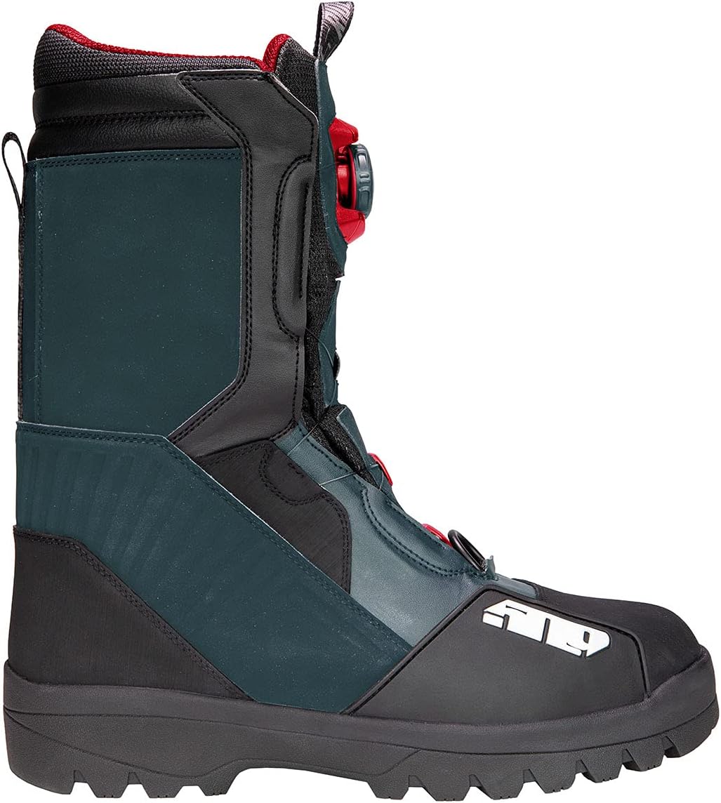 509 Raid Single Boa Snowmobile Boot (Black Ops - Size 11)